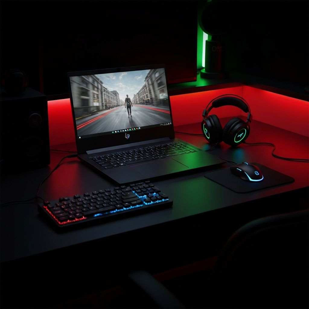 Gaming setup goals with the OMEN 16. Ready to dominate!